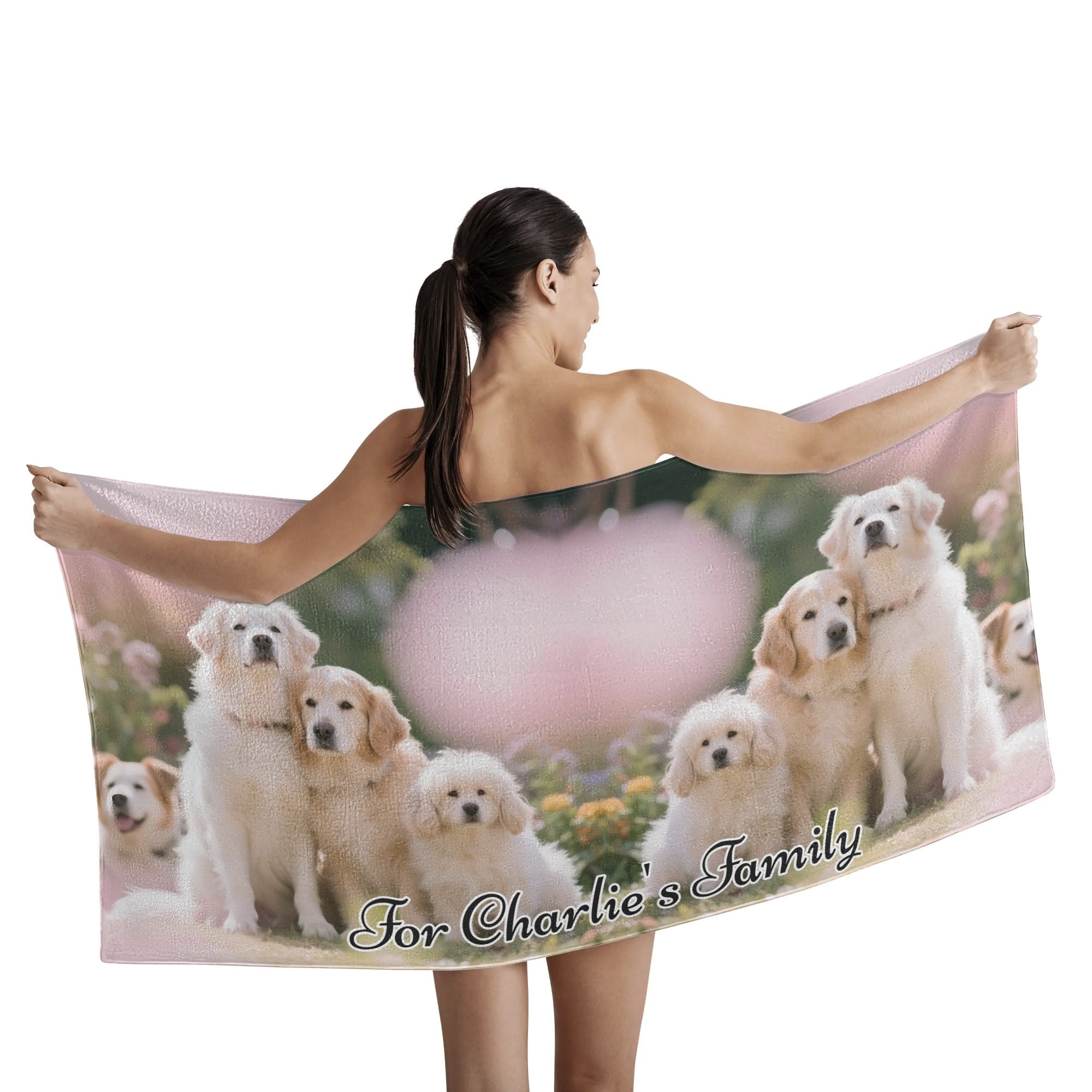 Custom Photo Bath Towel – Wrap Yourself in Memories!