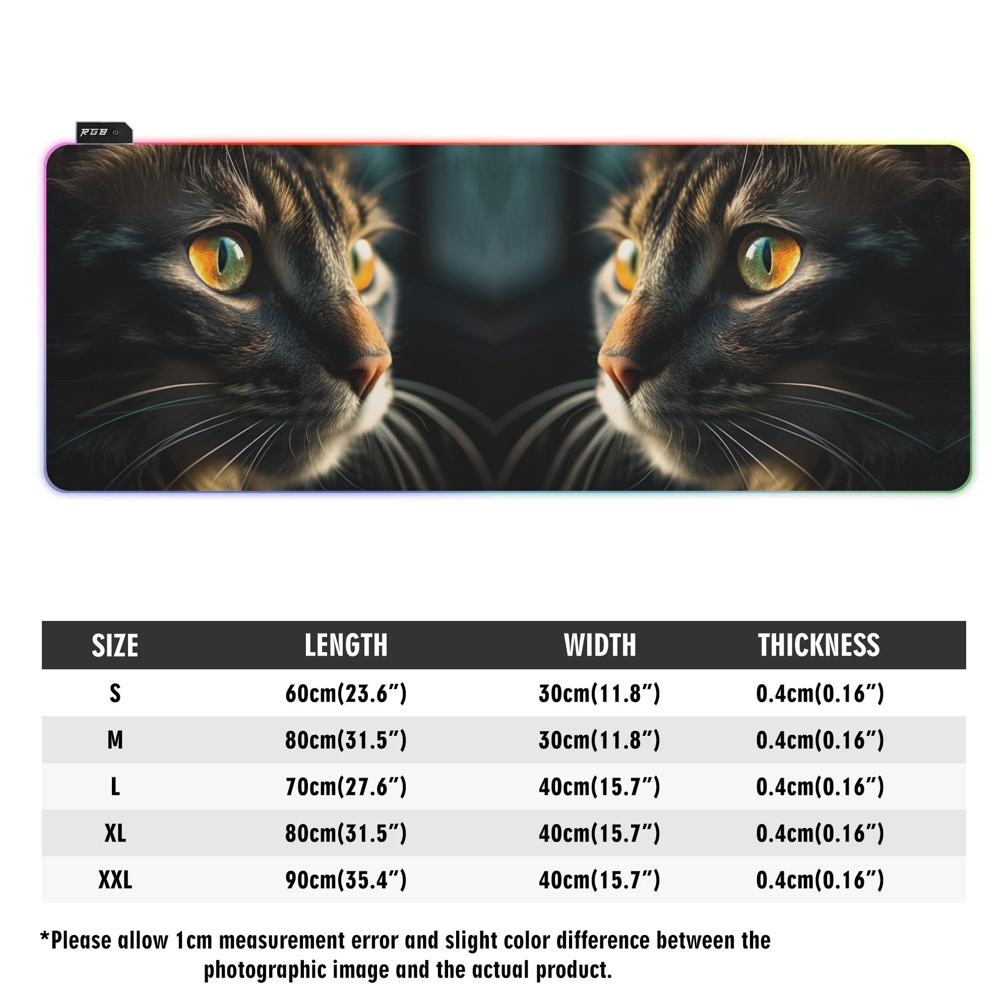 Glow & Game: Custom LED Desk Pad with RGB Edge Lighting – Your Battle Station's Missing Masterpiece