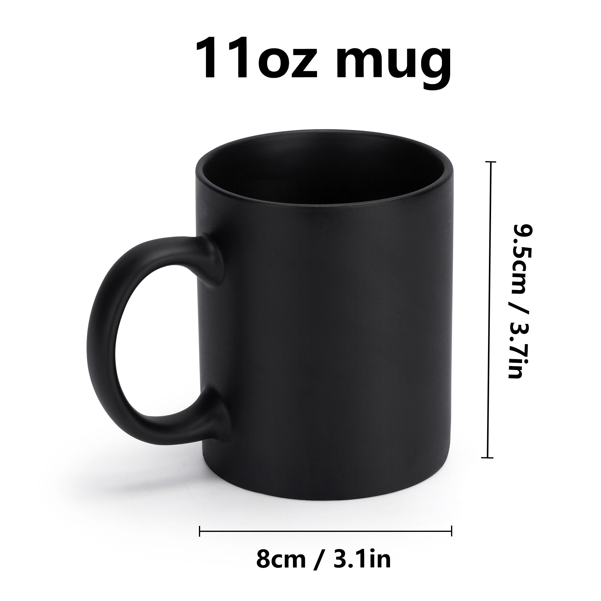 Double-Sided Custom Photo Mug – Personalize Both Sides! Perfect for Memories, Quotes & Unique Designs (11oz)