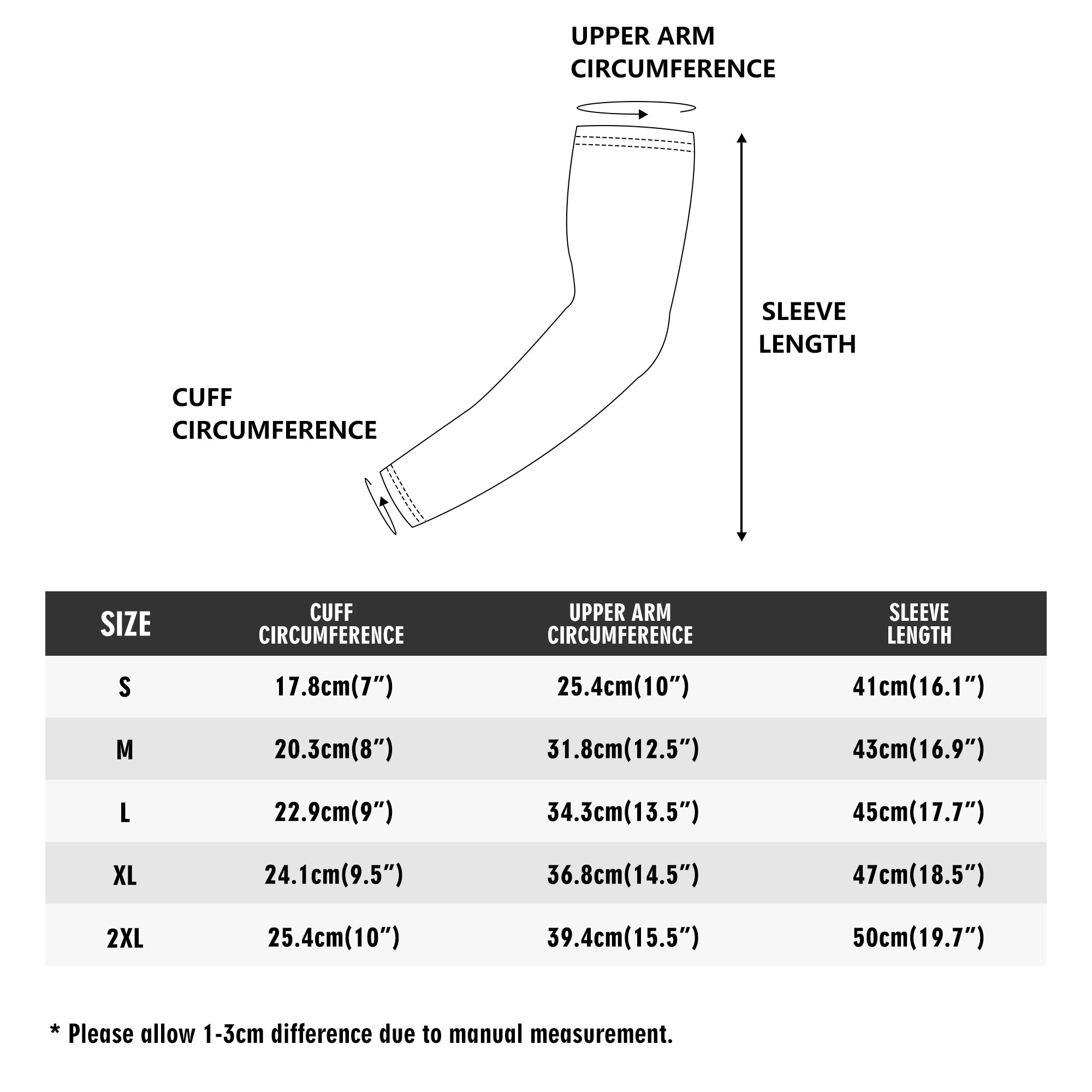 Custom Cooling Arm Sleeves – Sun Protection & Scratch Defense for Gardening, Sports & Outdoor Adventures (Unisex S-2XL)