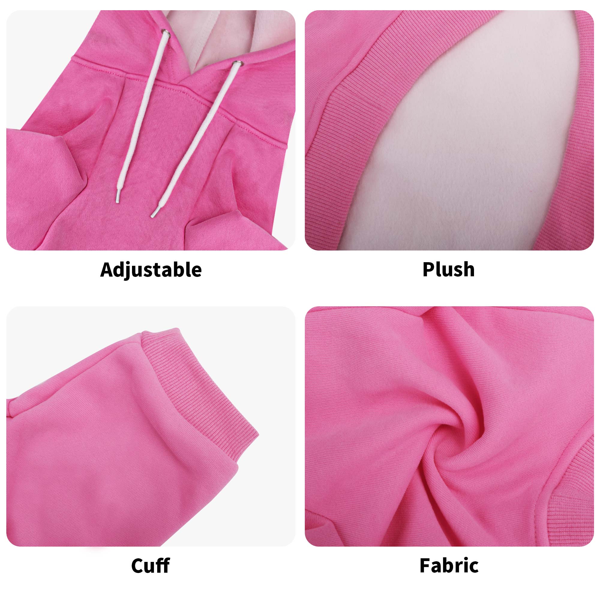 Part Printing Cotton XL-6XL Dog Coat Pet Fleece Hoodie
