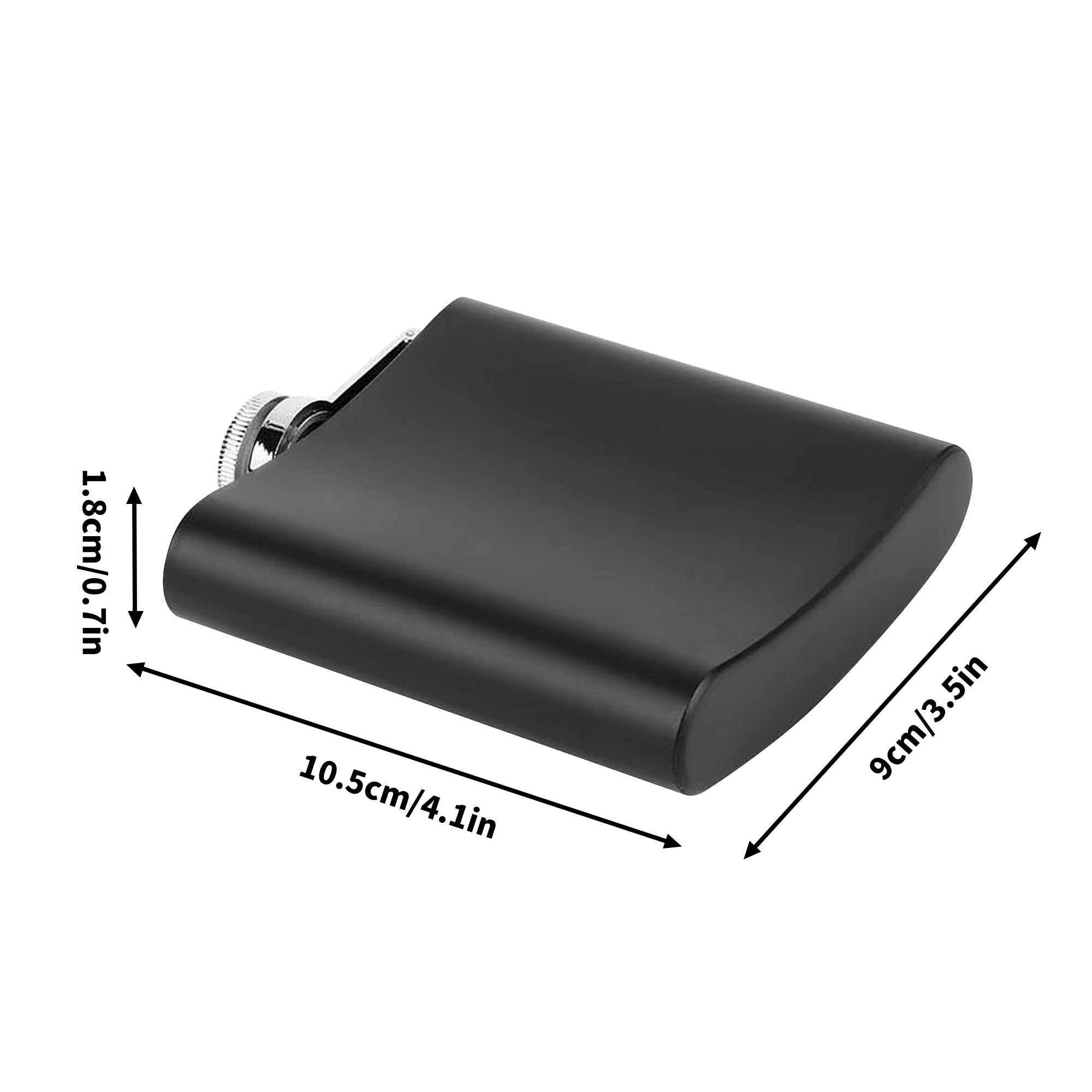 Premium 7oz Stainless Steel Hip Flask Gift Set – Personalized&Stylish